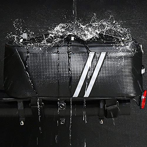 Zefeng Gepäckträgertasche für Fahrrad, Gepäckträger, Fahrradtasche, Gepäcktasche,...