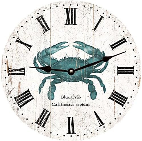 Blue Crab Clock (14.5")