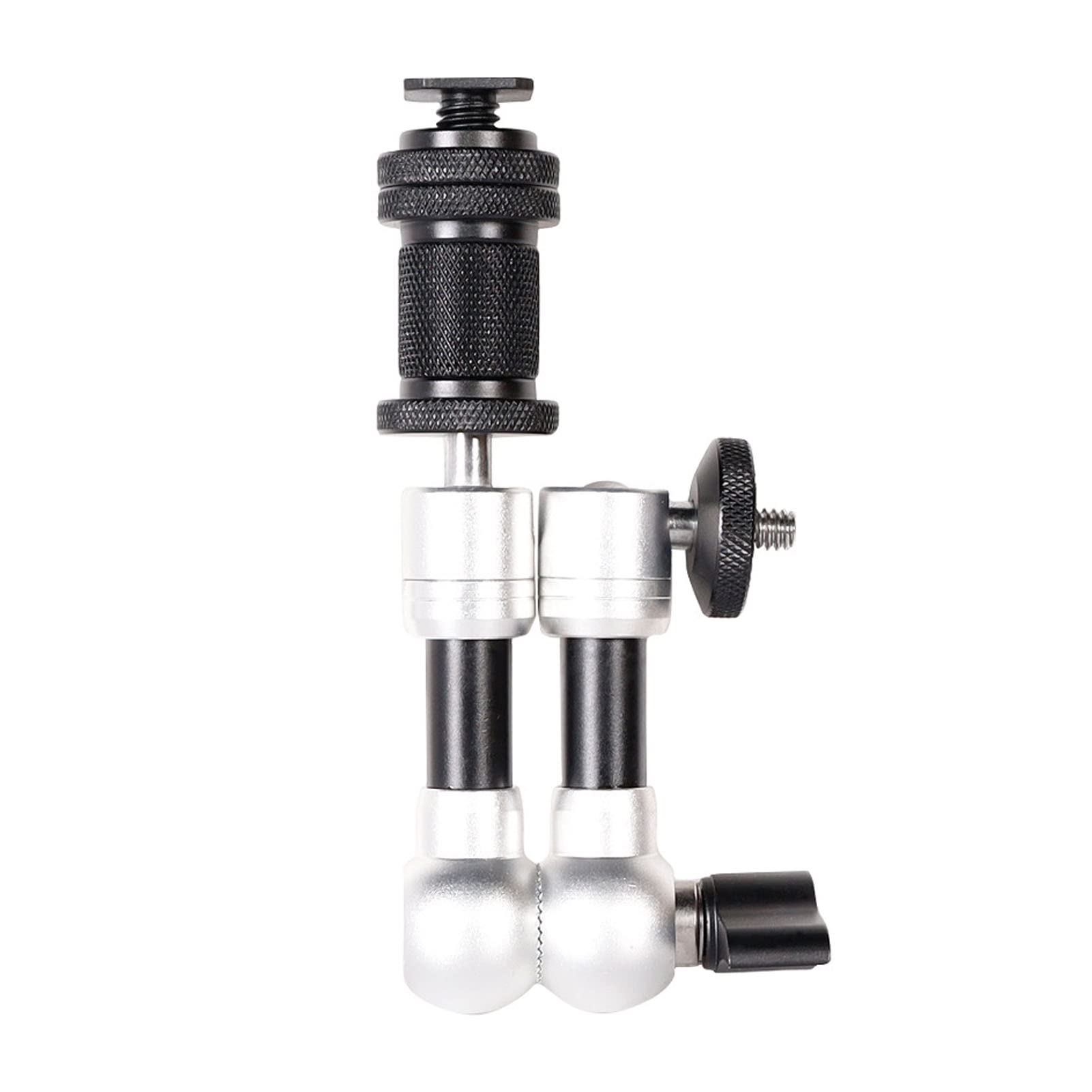 Braccio Articolato In Alluminio Per Fotocamera 11 Pollici | Regolabile 360° Con Attacco 1/4 E Clip
