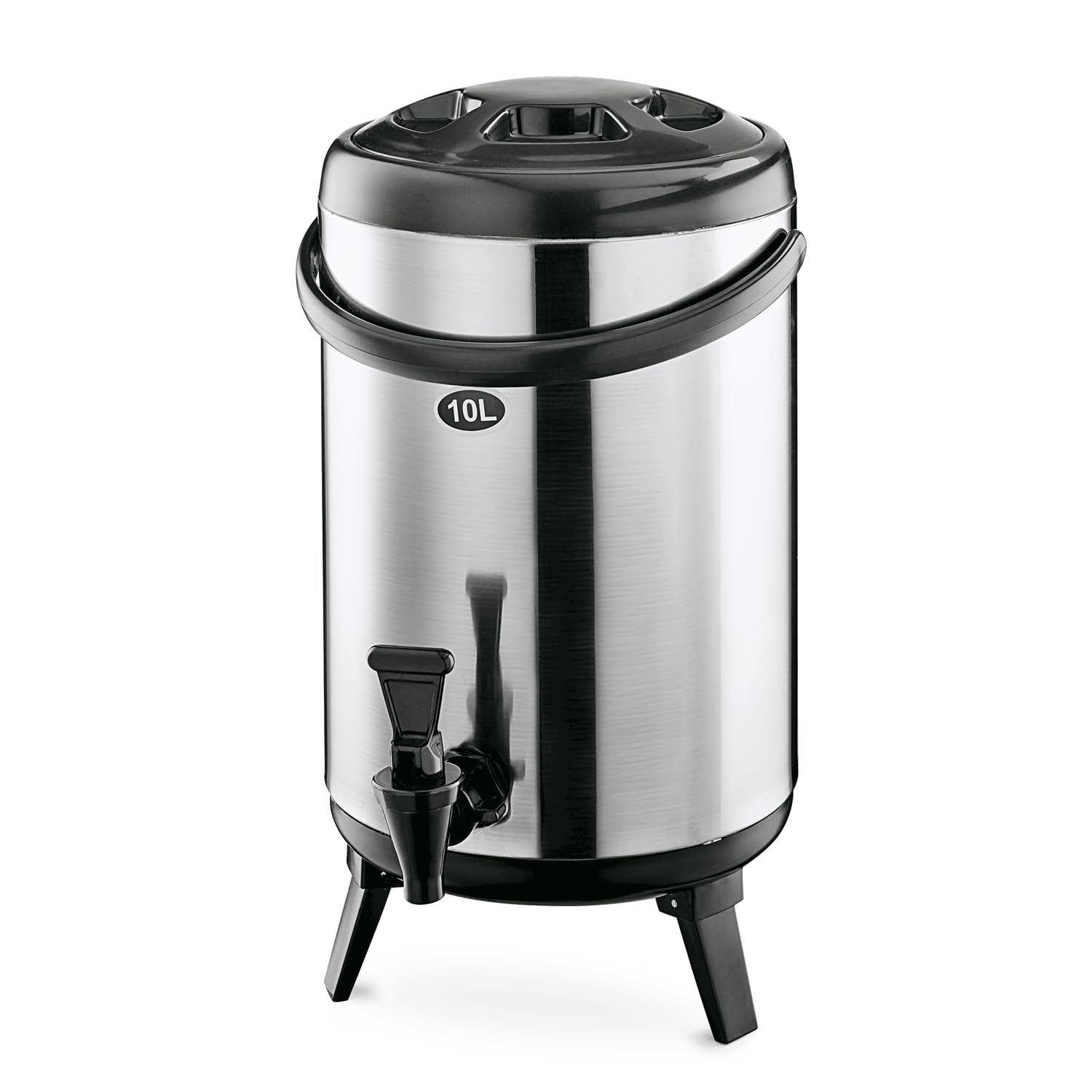 Contenitore termico per alimenti, Thermos per alimenti caldi, Dispenser termico con rubinetto - 10L