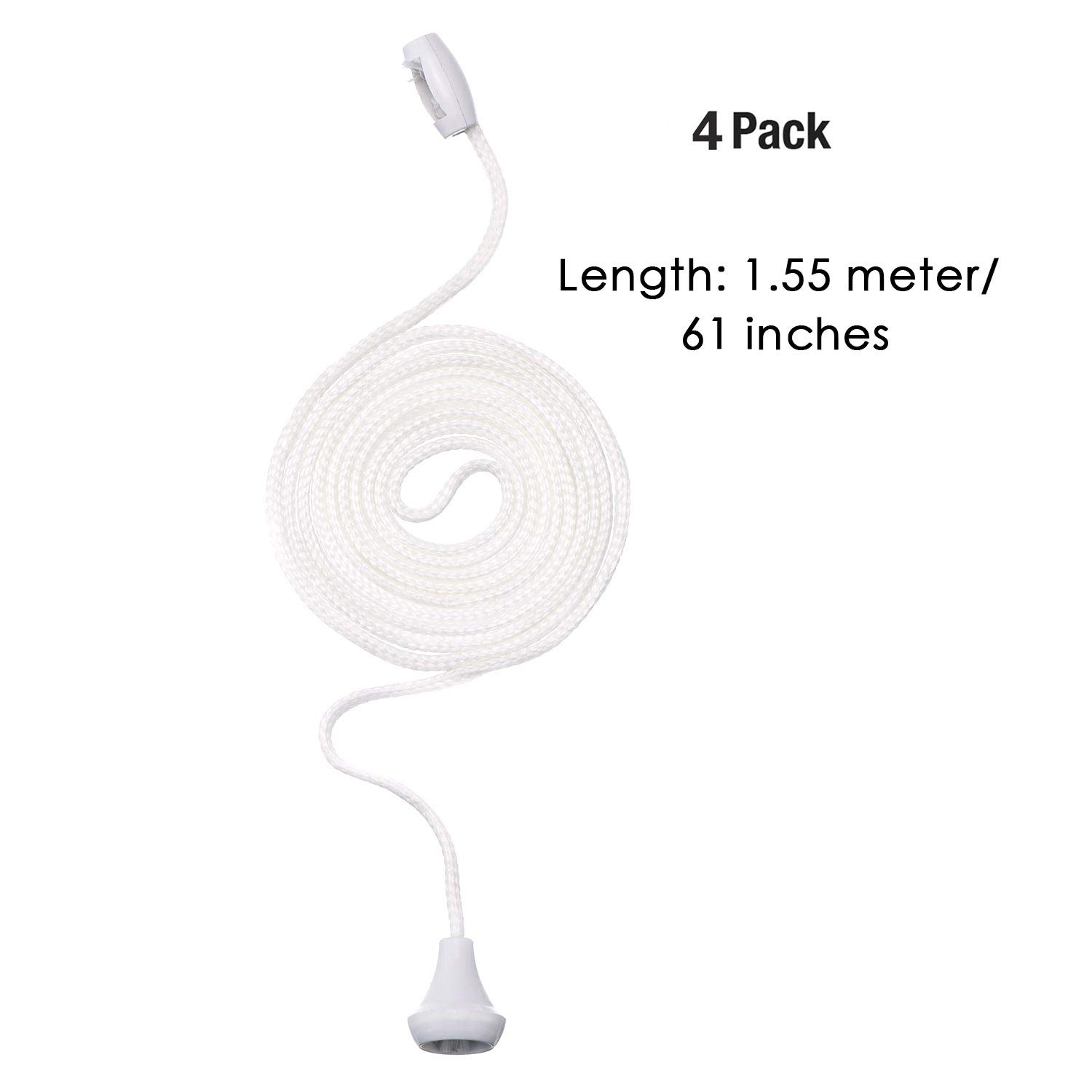 2 cavi di ricambio per interruttore a soffitto, in nylon, per interruttore a soffitto, per bagno, camera da letto (1,5 m