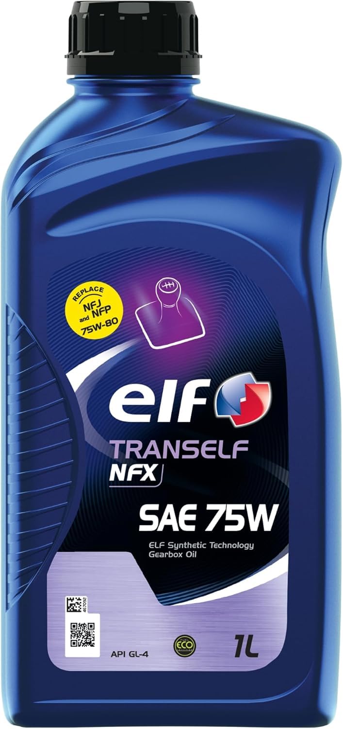 Amazon | エルフ(ELF) ギヤオイル TRANSELF NFX 75W 全化学合成油 1L