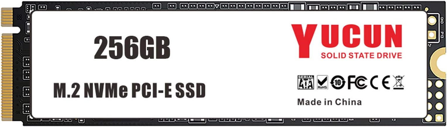 256GB SSD M.2 2280 PCIe Express GEN3.0x4 NVMe Solid State Drive