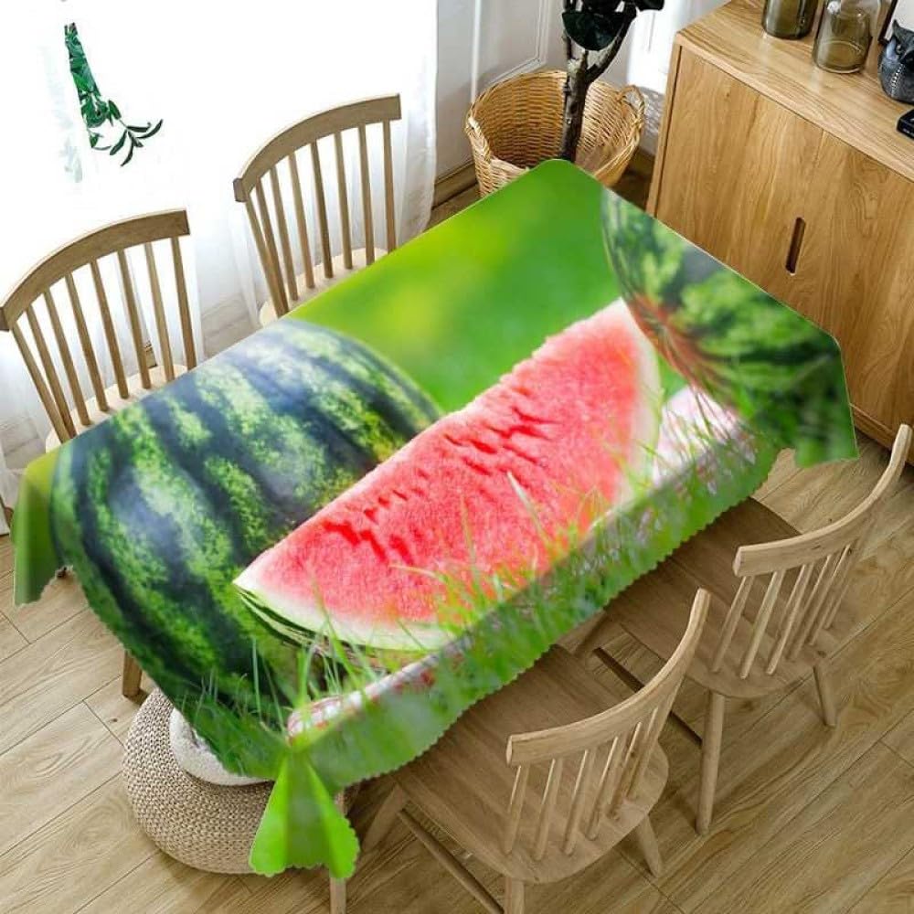 Obrus z nadrukiem owoców 3D Dekoracje ślubne Prostokątny Obrus do jadalni Obrus, 03,140x140 cm