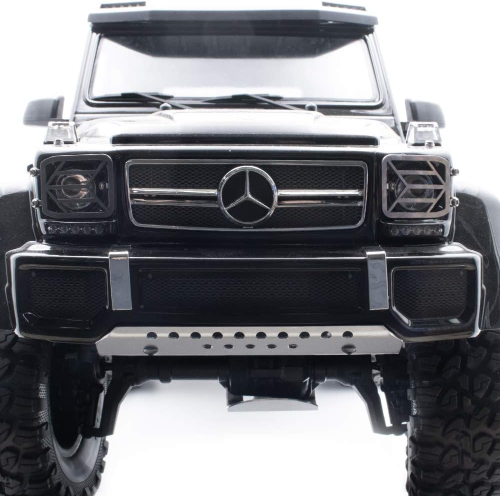 KYX Racing Stainless Steel Frame Protector Chassis Guard Board for 1/10 RC Crawler Car Traxxas 6X6 TRX-6 TRX6 Mercedes-Benz G 63 AMG Body