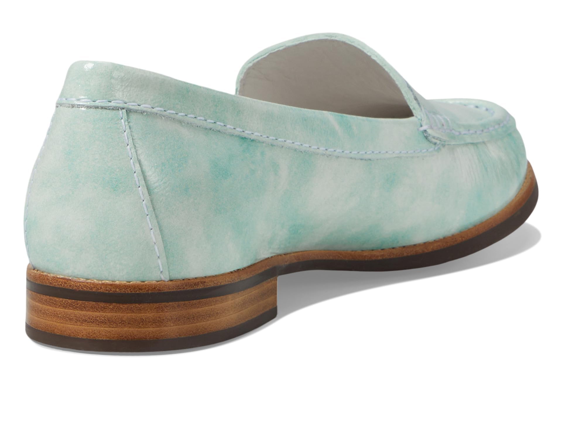 Marc Joseph New York Women's East Village Loafer, Mint Stained