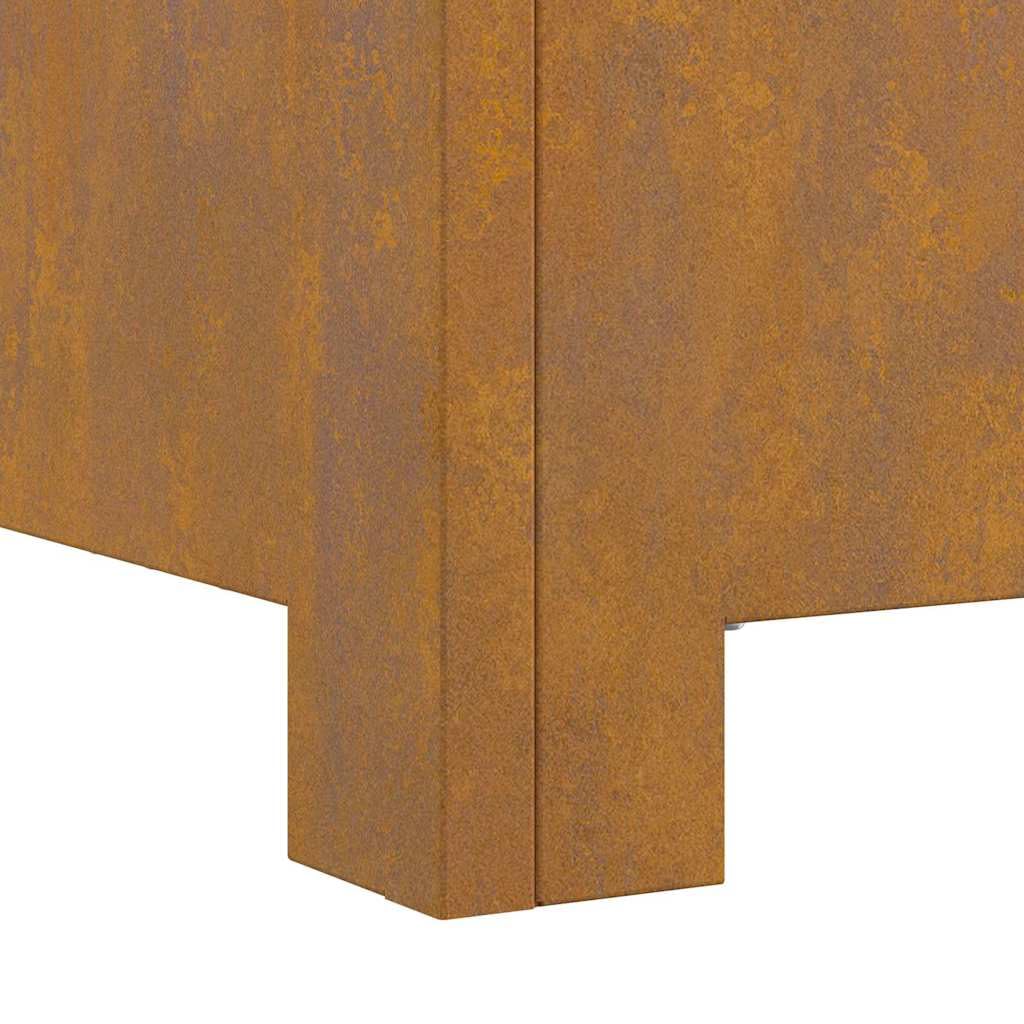 Focolare Marrone 60 x 60 x 30 cm Acciaio Caminetti
