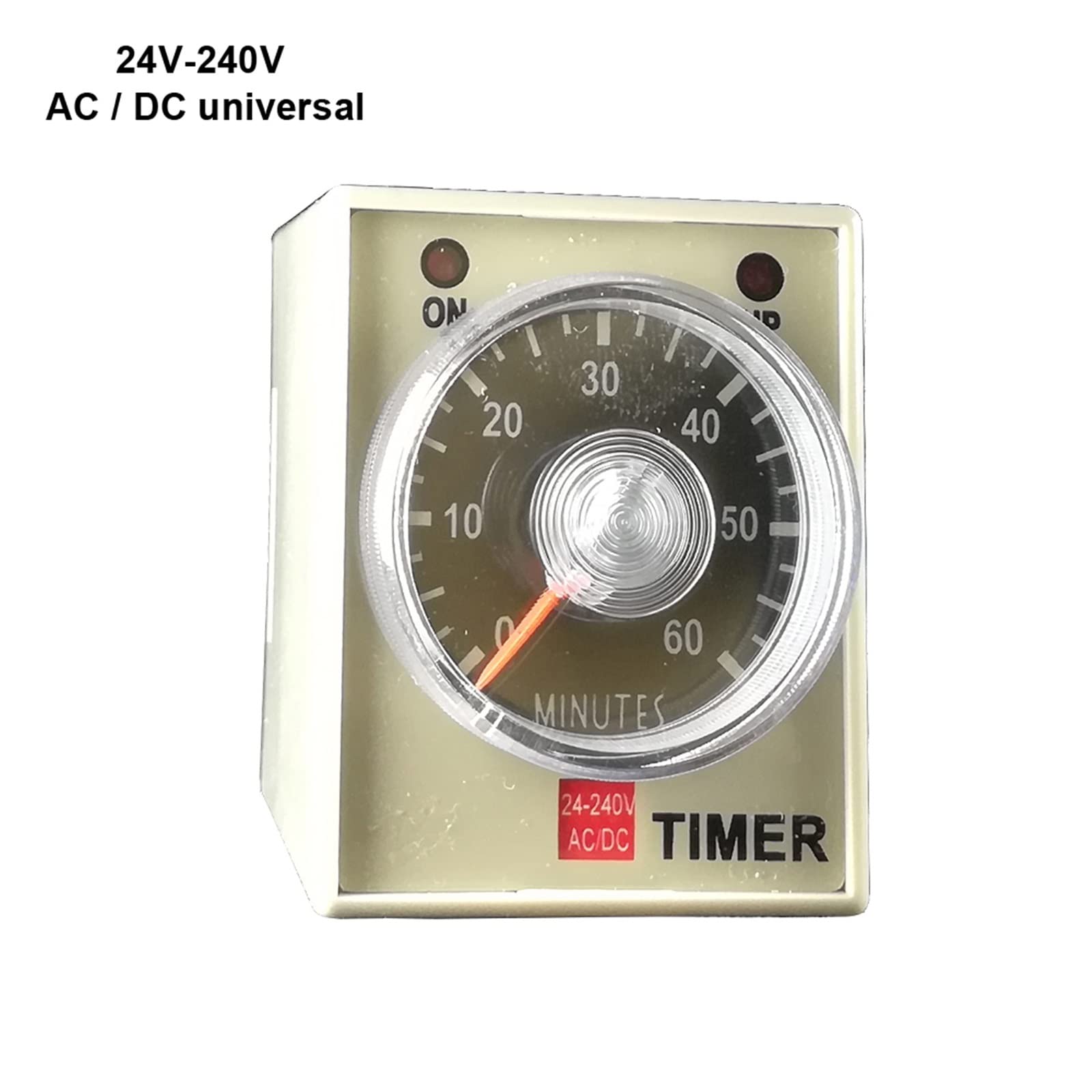 Neuestes neues 24-240VAC/DC Universal AH3-3 Zeitrelais Neue Funktion Ausschaltverzögerung Zeitrelais Zeitverzögerung Relaiszeit Einstellbereich 0,1S-60M Teile & Ersatzteile ( Size : Time 0.1s-10s )