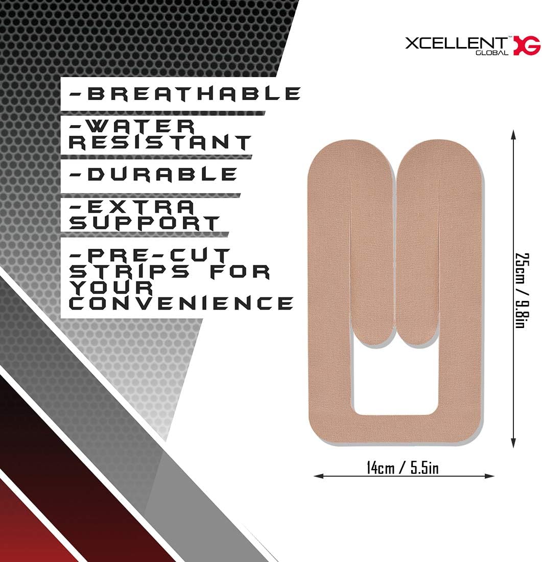 Flash Deals - 40% OFF Sports Kinesiology Tape 10 Pcs Breathable Water Resistant Pre-Cut Sports Tape for Knee, Patella and Meniscus SP156 Exclusive Special Sports Kinesiology Tape 10 Pcs Breathable Water Resistant Pre-Cut Sports Tape for Knee, Patella and Meniscus SP156