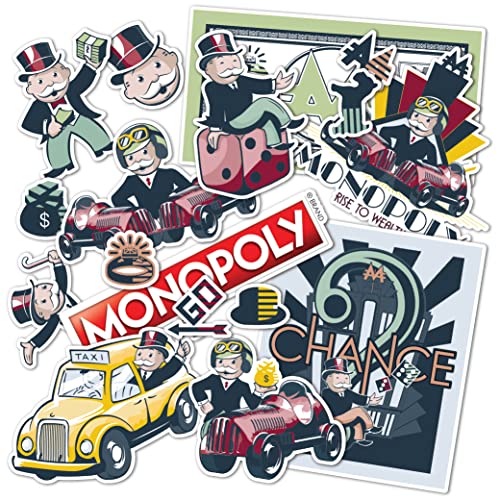 Autocollant Monopoly anti-rayures pour protéger et décorer votre ordinateur