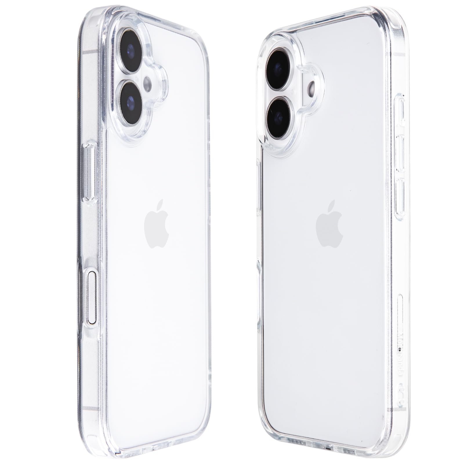 Mongranda Compatible with iPhone 16 Case Clear for Women, Military-Grade Protection, Yellowing Resistant, Scratch-Resistant Back, Transparent Phone