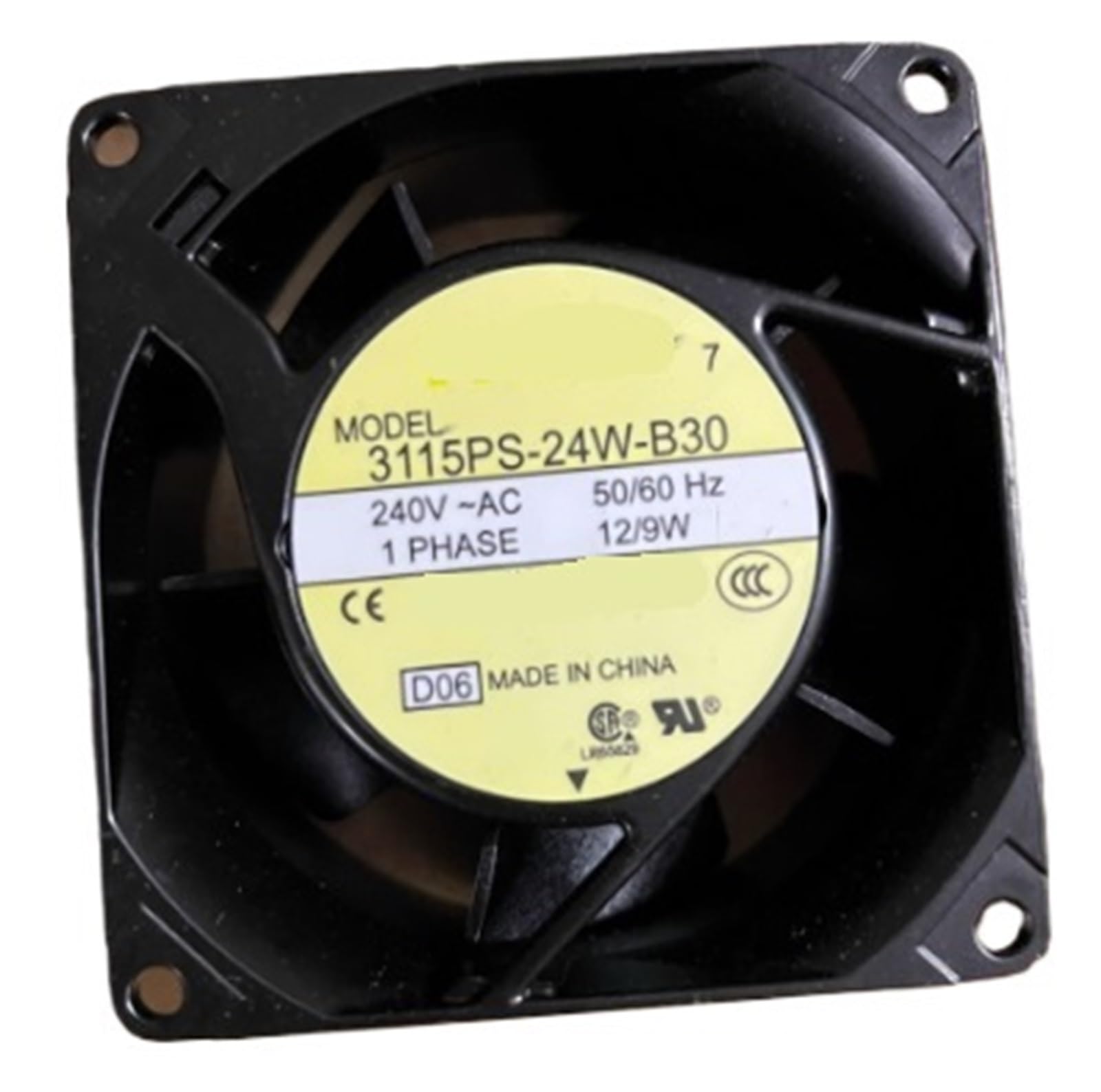Ventilateur 3115PS-24W-B30 D05 AC 240V 12W 80x80x38mm pour armoire électrique
