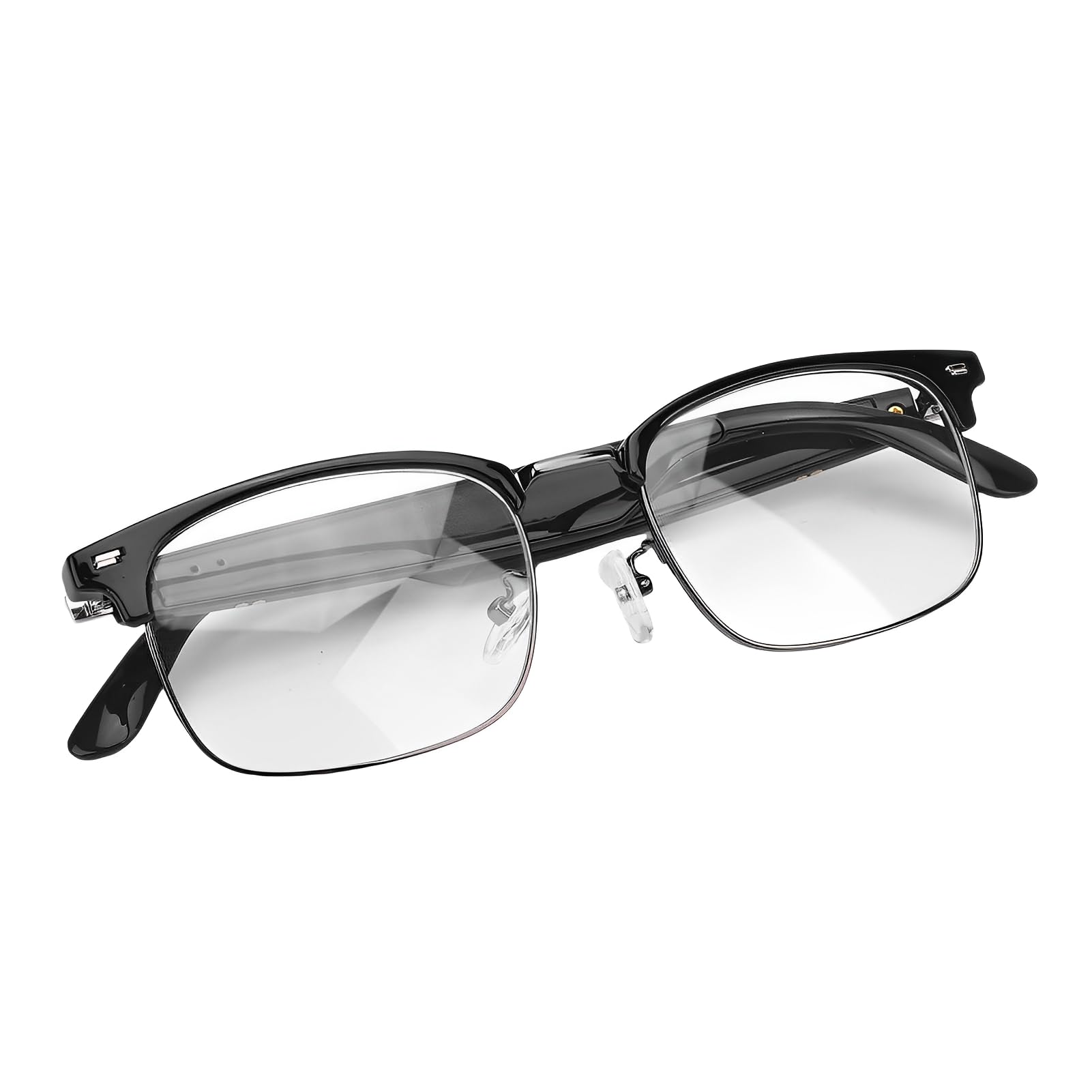 LICAEVEY Smart Bluetooth Glasses with Voice Control Sun Radiation Protection Camera Remote Unisex Lightweight Frame IPX4 Water Proof