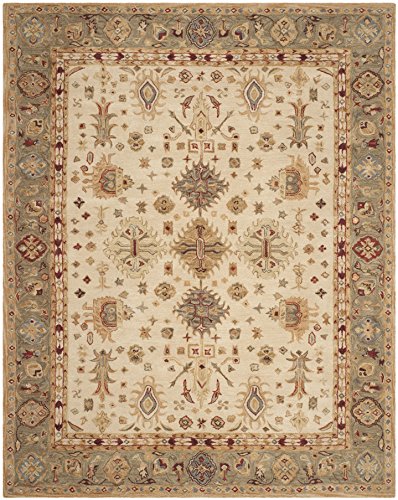 Tapete decorativo Safavieh Anatolia 9' x 12' marfil miniatura 2