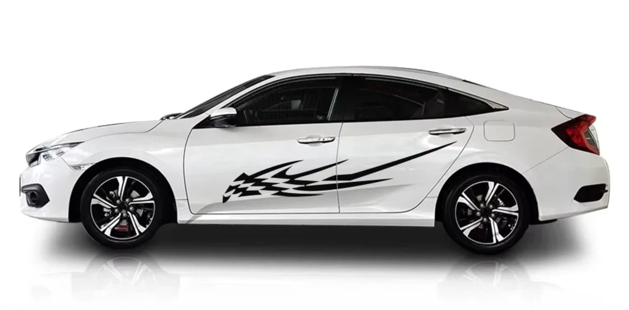 Auto-Aufkleber für Audi, BMW, KIA, Dacia, Renault, Lexus, Ford, Hyundai, Honda, Mazda, Benz, Auto-Seitenkarosserie-Aufkleber, Grafik-Streifenaufkleber
