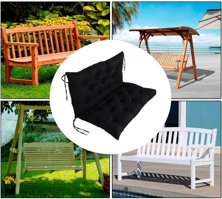 Coussin balancelle extérieur imperméable et antidérapant avec dossier épais