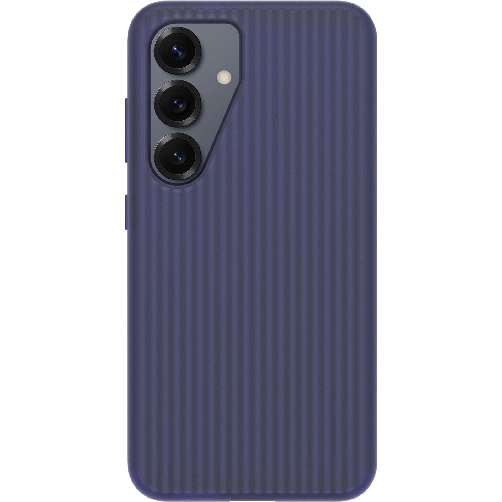 OtterBox Cover Symmetry Series Soft Touch per Samsung Galaxy S25, custodia protettiva sottile antiurto, a prova di caduta, testata 3x vs norme MIL-STD 810G, Blu/Viola