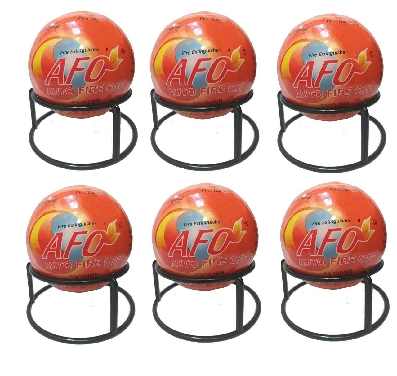 AFO FIRE Extinguisher 1.5 KG,(Pack of 6 EXTINGUISHERS) Govt APP, Original, Made in India, Trademark, only in India, (7 Year Warranty)-image-15