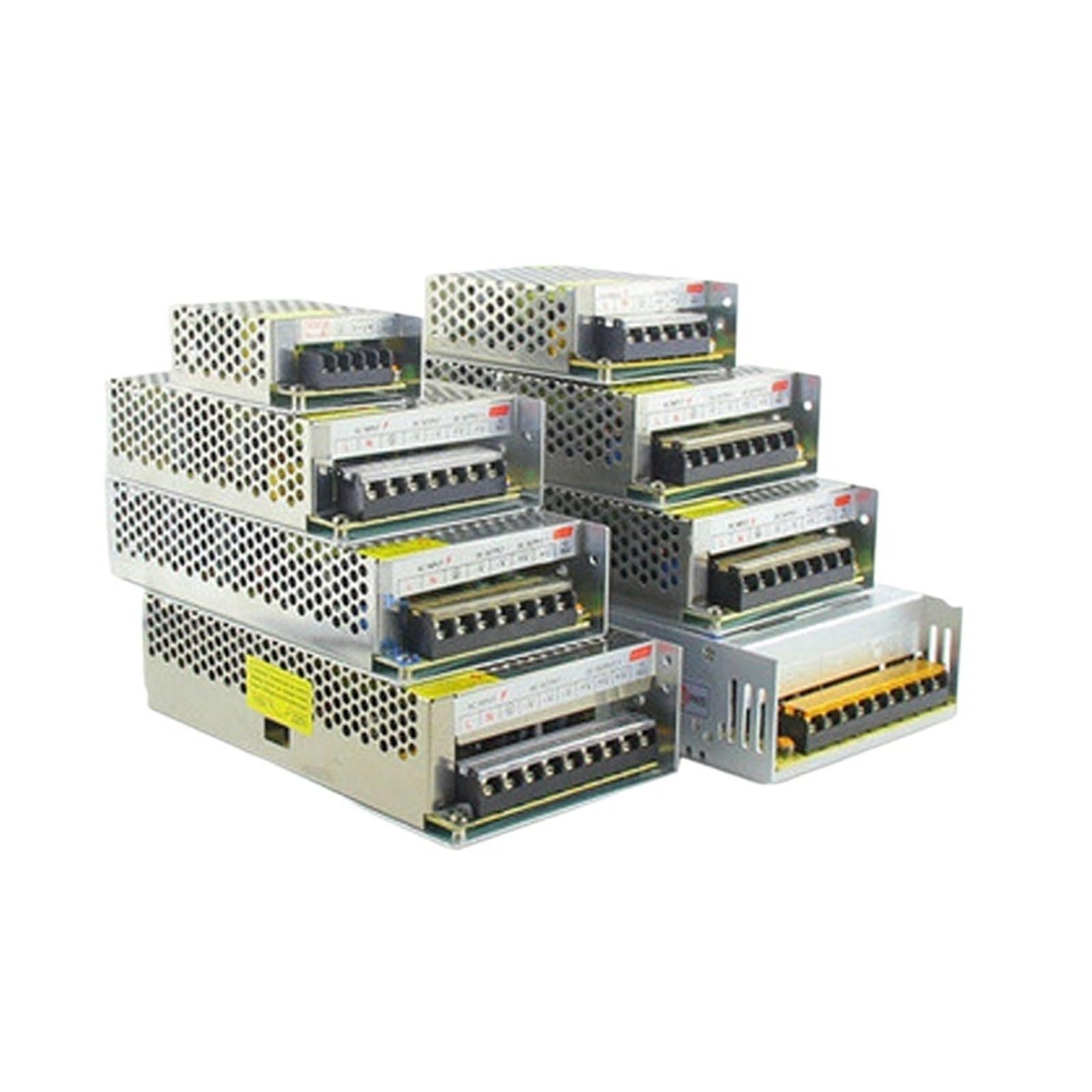Fuente de alimentación 12V 1A contra sobrecalentamiento para tiras LED de bajo consumo 7