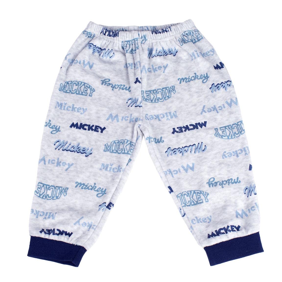 CERDÁ LIFE'S LITTLE MOMENTS - Pijama Bebe Niño de Mickey Mouse - Pijama de Invierno Velour [ 80% Algodón, 20% Polyester] - Licencia Oficial Disney