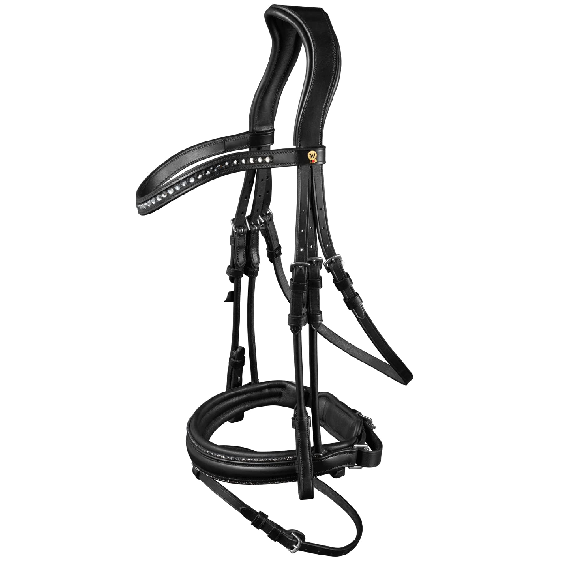 Bridon S-Line Glamour Waldhausen noir Cob évite les pressions