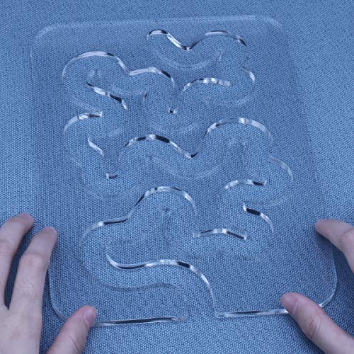 image for CYCHIRV Using Quilting Templates Sewing Machine Domestic Free Motion Q