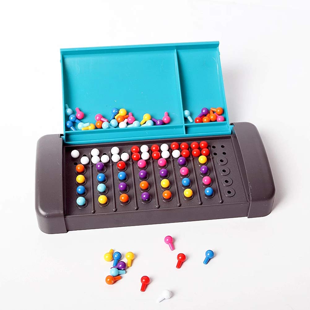 Code Breaker Board Game - Mastermind Strategy Game Color Code Breaking Game - Kids Development Toys for Boys & Girls, Family Games Suitable for 2 Players (Blue)