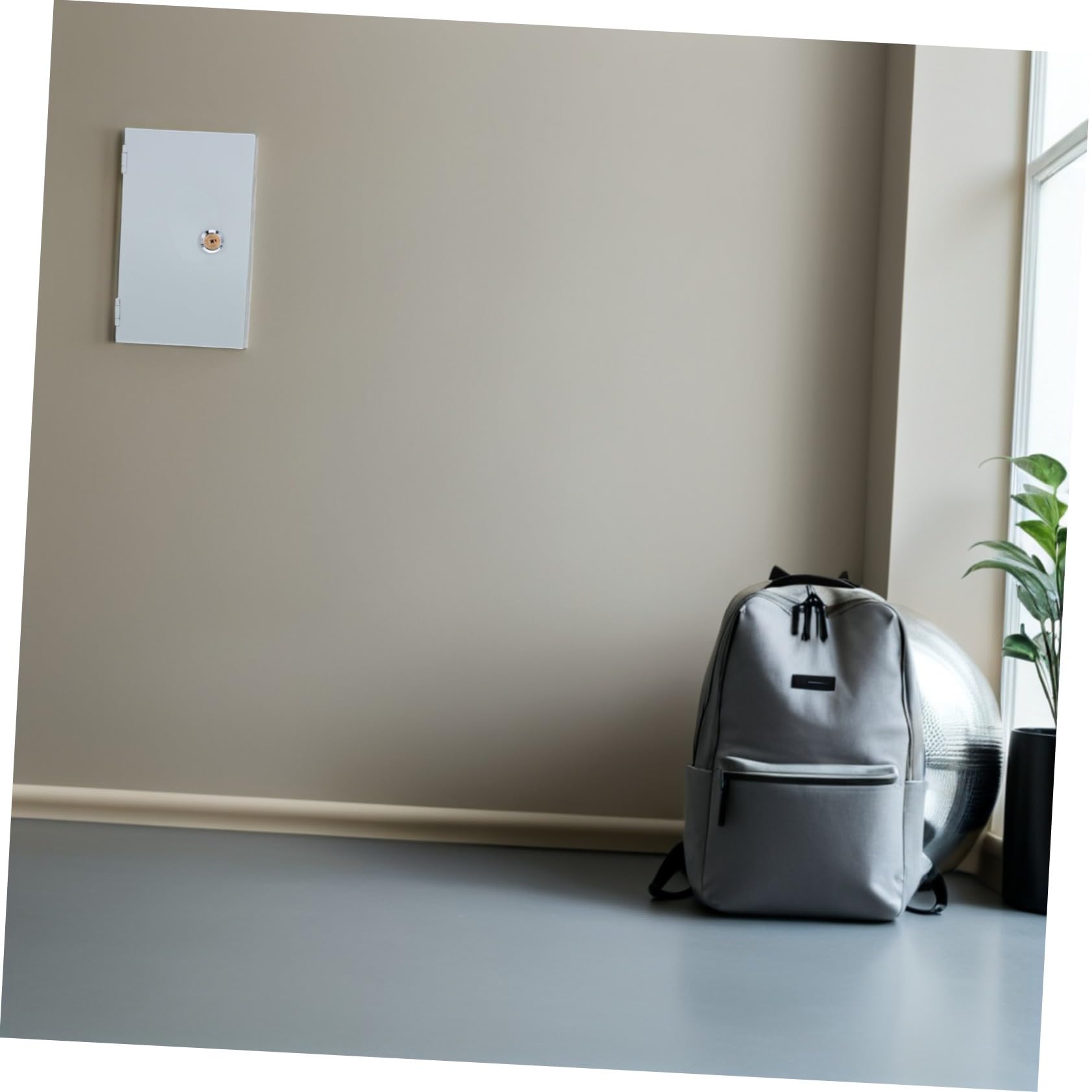 Caja Eléctrica Exterior Resistente Intemperie con Cerradura y Llave para Estaciones de Carga de Vehículos Eléctricos, Material de Hierro y Plástico, Seguridad Mejorada
