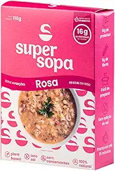 Super Sopa Rosa Cremosa 100% Natural - 116g
