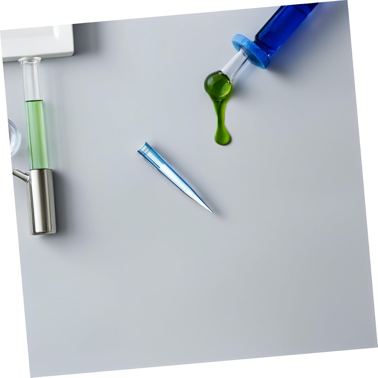 LIFKOME Liquid Pipette Tips Plastic Nozzle Tips Compatible with for Laboratory Supplies and Liquid Transfer