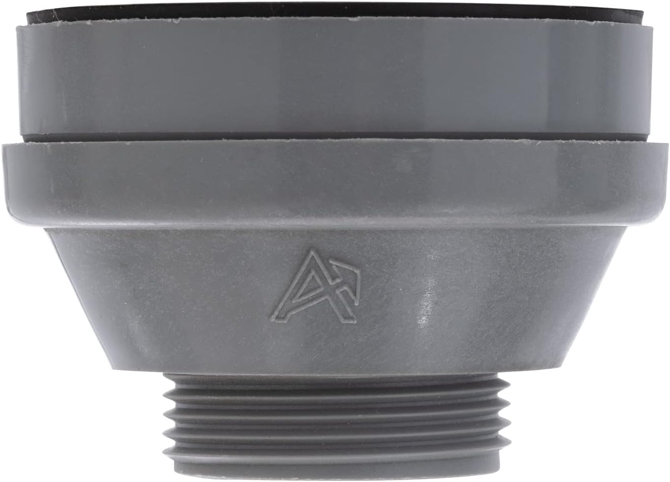 Ambassador Marine - 2 inch Drain, Straight Drain, Low Profile, 1-1/4 inch-M Thread, w/Strainer, w/Chain Stopper - Brushed Finish - S00-1104-BP-W