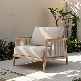 18 Bloxburg Backyard Ideas for Creative and Modern Builds 15 Acanva Modern All-Weather Aluminum Outdoor Patio Sofa with Thick Cushion...