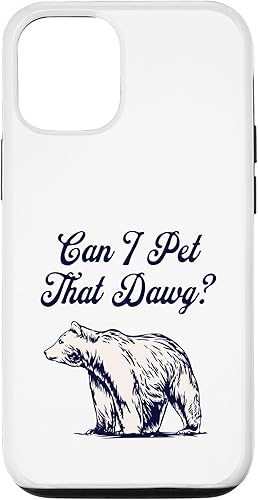 Miniatura 4 de iPhone 13 Pro Max Can I Pet That Dawg Bear Meme  Funda Southern Accent