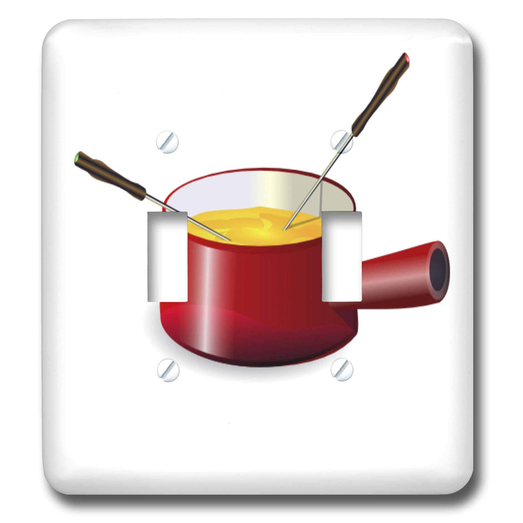 Pot à fondue rétro 3dRose lsp_41654_2 pour vos soirées hivernales
