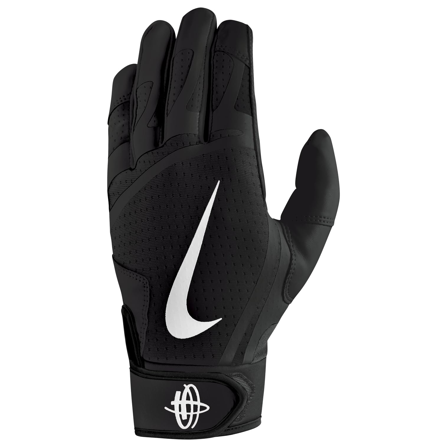Nike Men's Huarache Edge Baseball Glove, Baseball Training Glove, Black/White/White, M