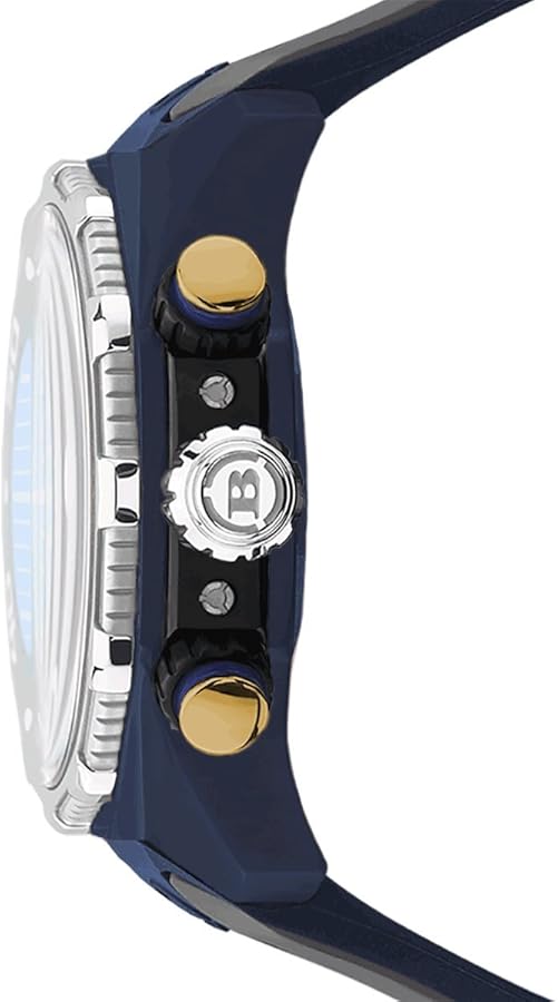 Amazon.co.jp: Brera Orologi Men 's Prodiverブルー、S/S、ベゼル