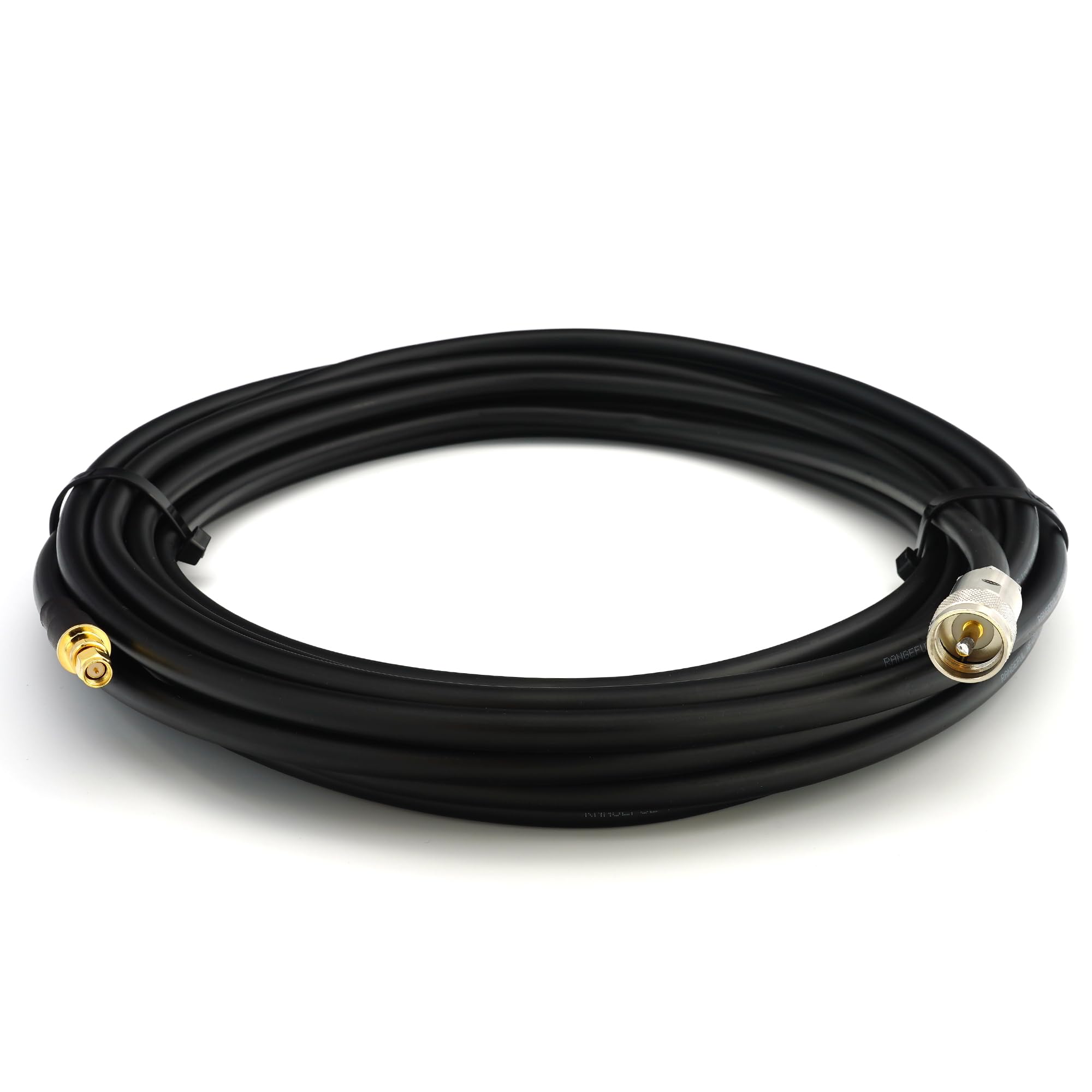 Rangeful PL259 Naar SO239 3m UHF CB Radio Coaxkabel??? HF240  LMR240 Equivalent  HF240 PL SO 3 Antennekab 56744346