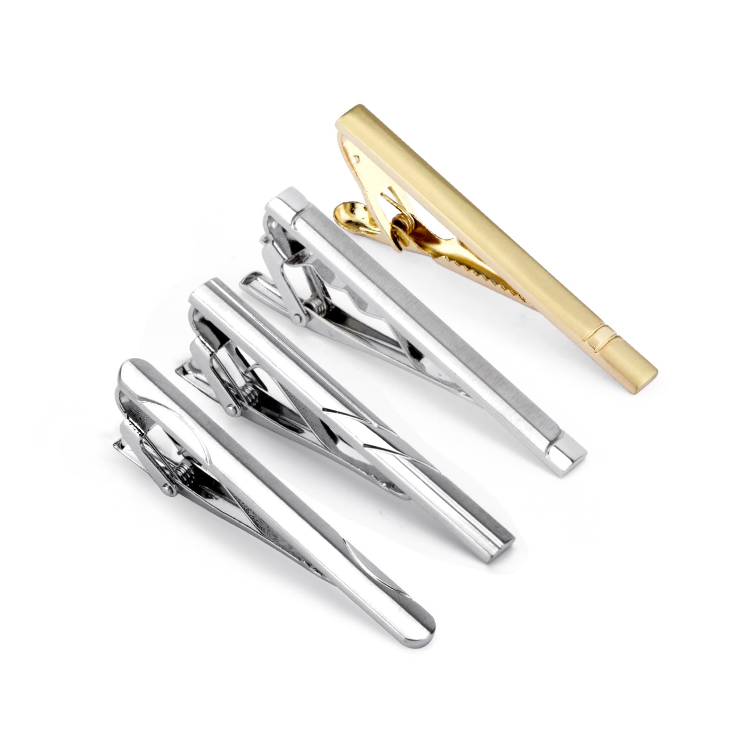 Wynameleri Classic Tie Pins Tie Clips Set of 4 for Men in Gift Box - Review, Price and Buying Guide