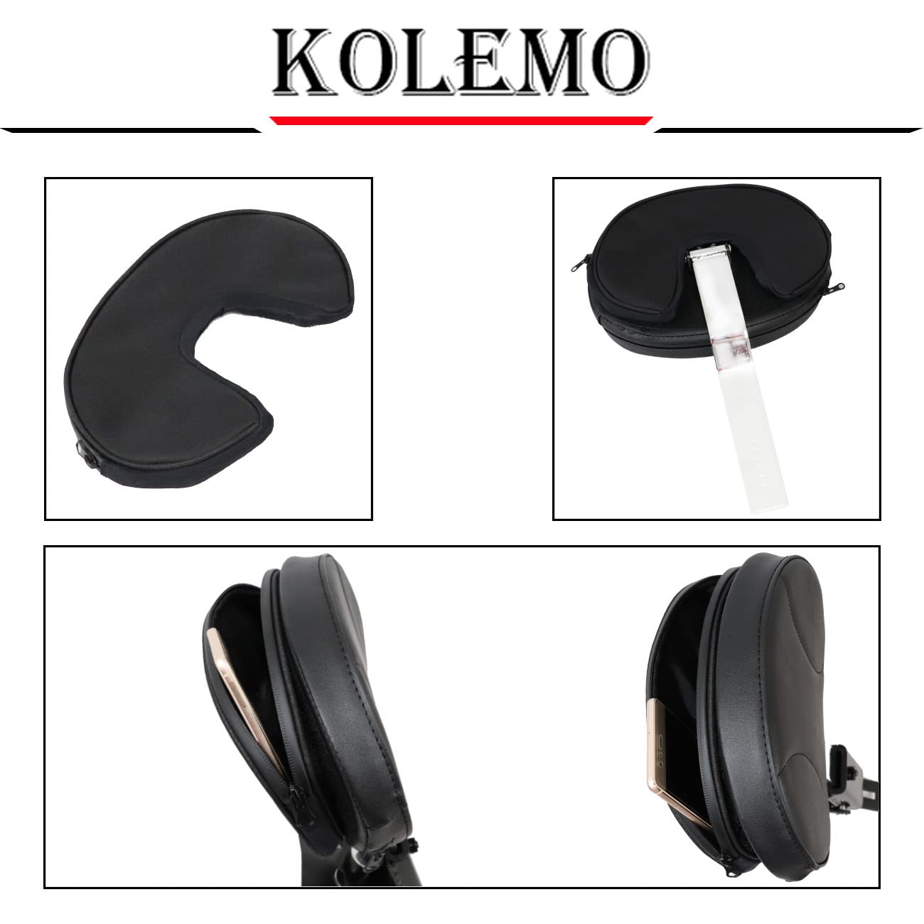 Amazon | KOLEMO オートバイ バックレスト シーシーバー バイク バック 