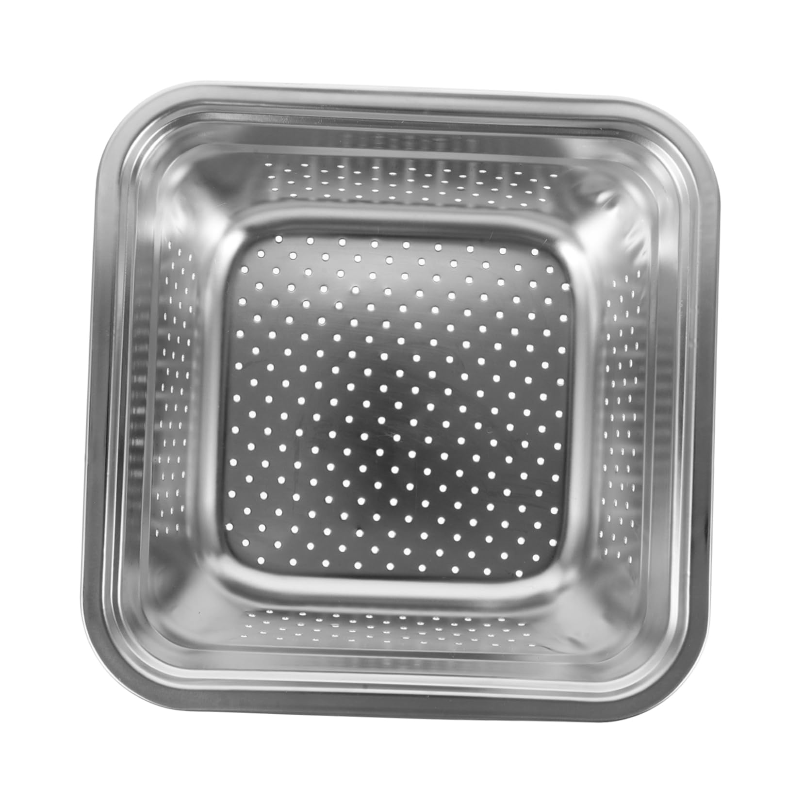 BESPORTBLE 2stücke Wiederverwendbarer Grillkorb Aus Edelstahl Tragbare BBQ Grill-Schale Mit Löchern Für Gemüse Und Für Outdoor-Camping Und Gartenpartys