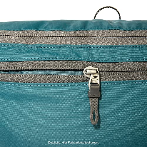 Tatonka Bauchtasche Ilium L - Hüfttasche mit DREI Reißverschlusstaschen - Titan Grey