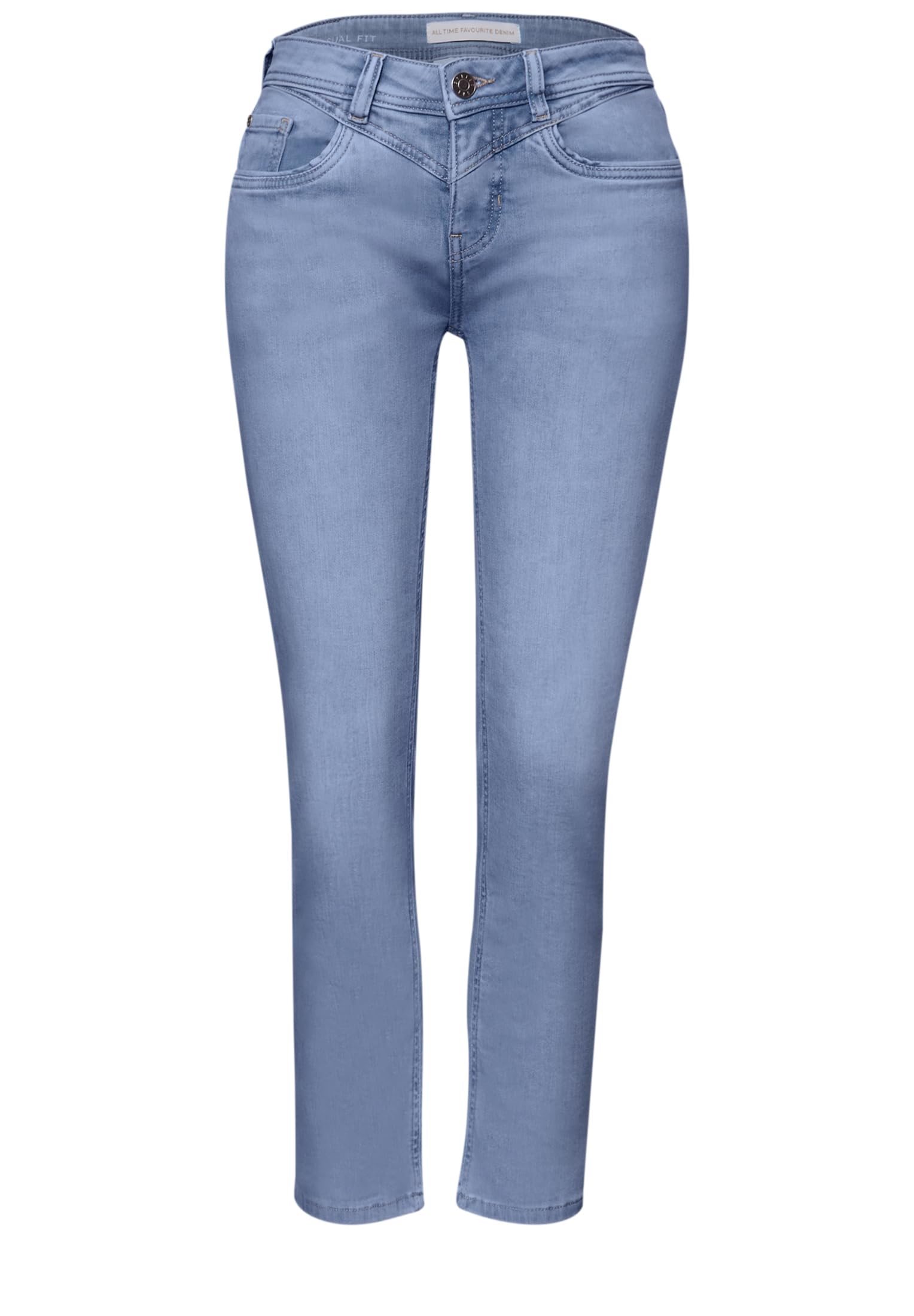 Street One Damen 7/8 Slim Leg Jeans im Casual Fit 3818210
