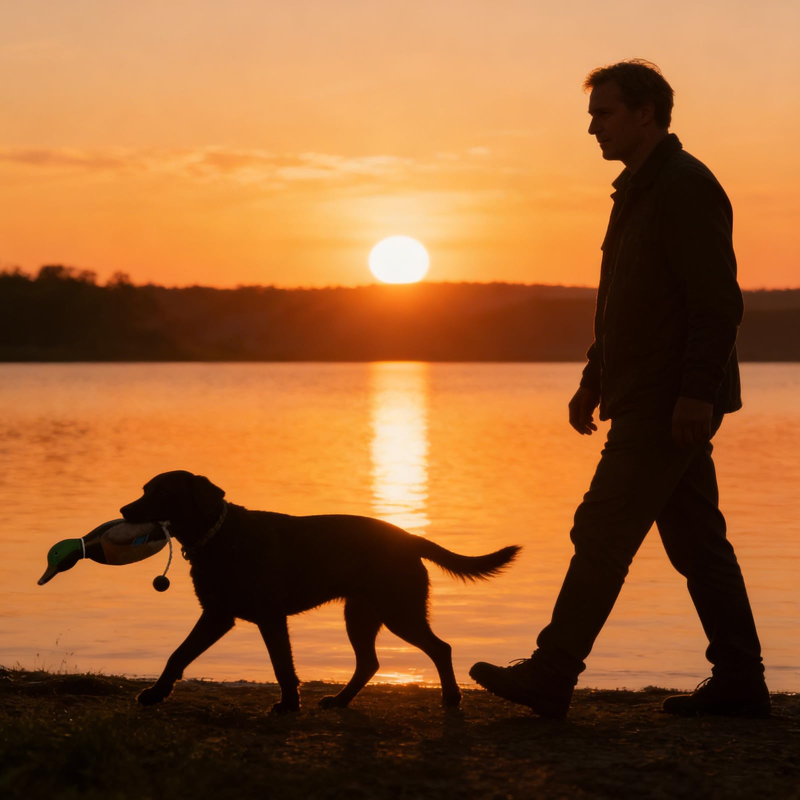 Dummy per Addestramento Cani, Dummy da Riporto Anatra con Codolo da Lancio, Dummy Impermeabile per Addestramento Cani, Anatra in Eva, Finto Cercitore per Cuccioli oi da Caccia Adulti
