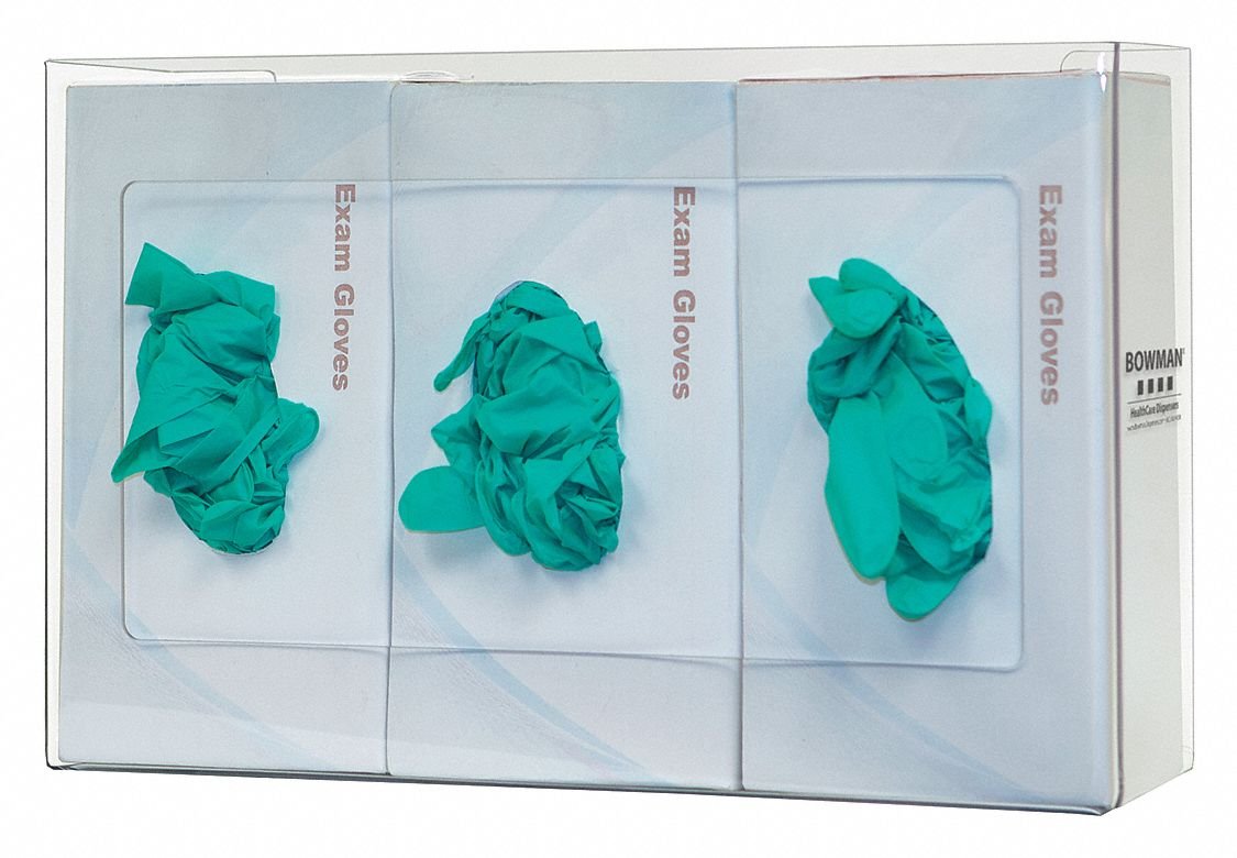 Glove Box Dispenser, (3) Boxes, 3-61/64inD