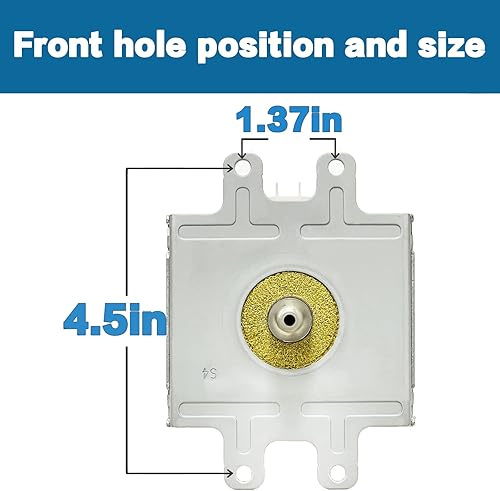 Miniatura 4 de OM75P-21-ESGN WB27X11079 WB27T10545 Magnetron Compatible para Kenmore Microondas, OEM Parts Magnetron, AP4502427, PS4251316-1