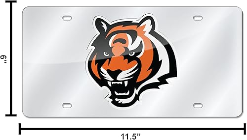 Vista 293 de Rico Industries Etiqueta láser NFL AFL Retro