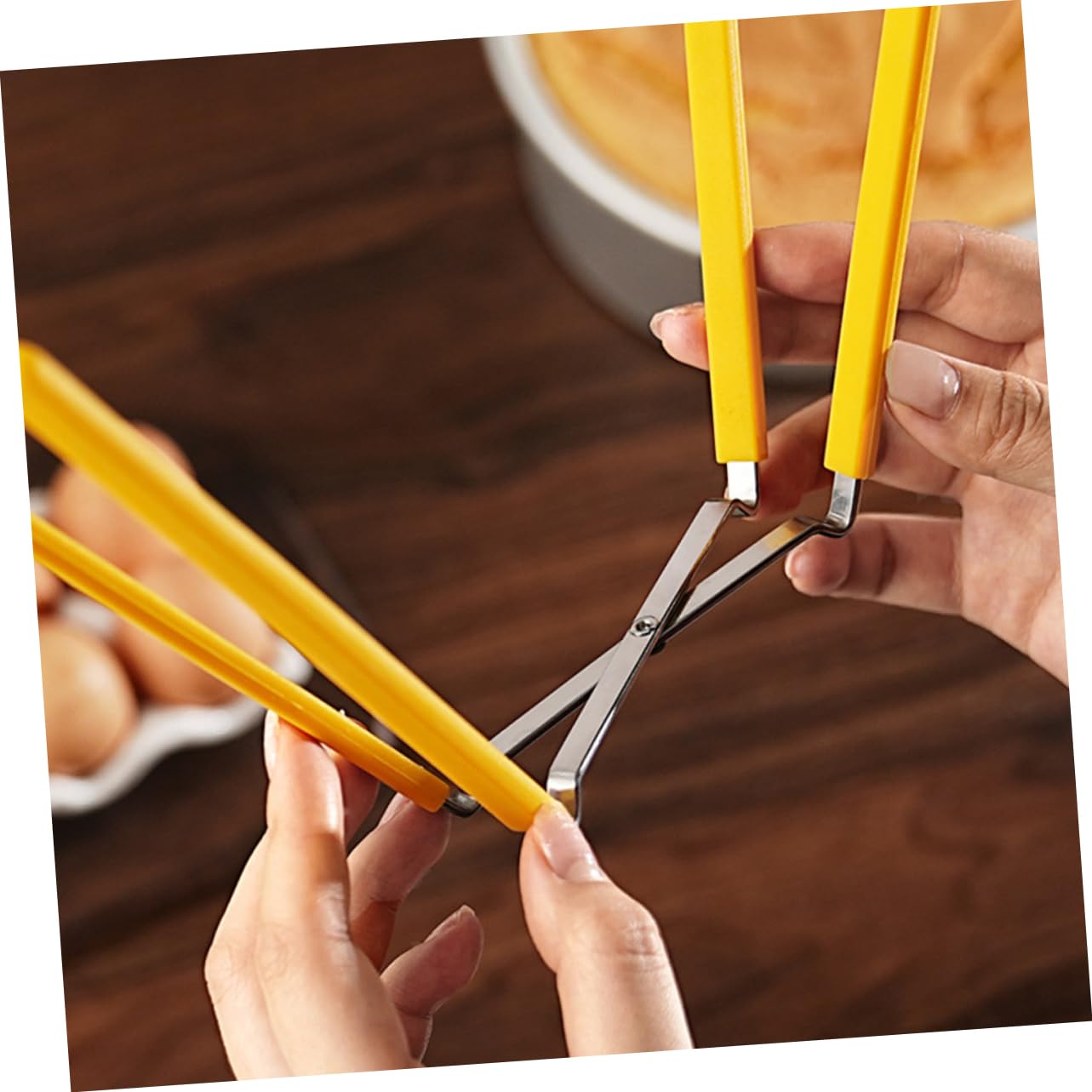 Alipis Rejilla para Enfriar Pasteles de Chifón de Acero Inoxidable y Silicona, Diseño Plegable de 4 Patas Antideslizante, Paquete de 2 Soportes para Hornear