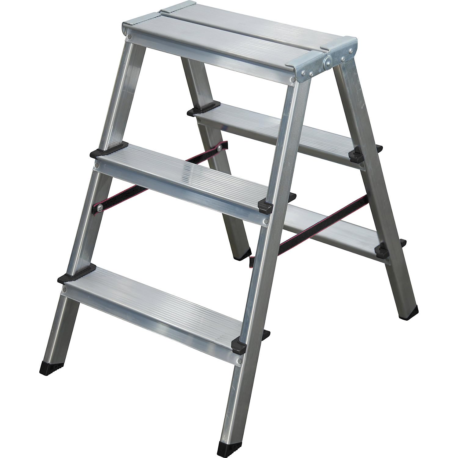 SCALA ALLUMINIO DOPPIA SALITA 3 GRADINI