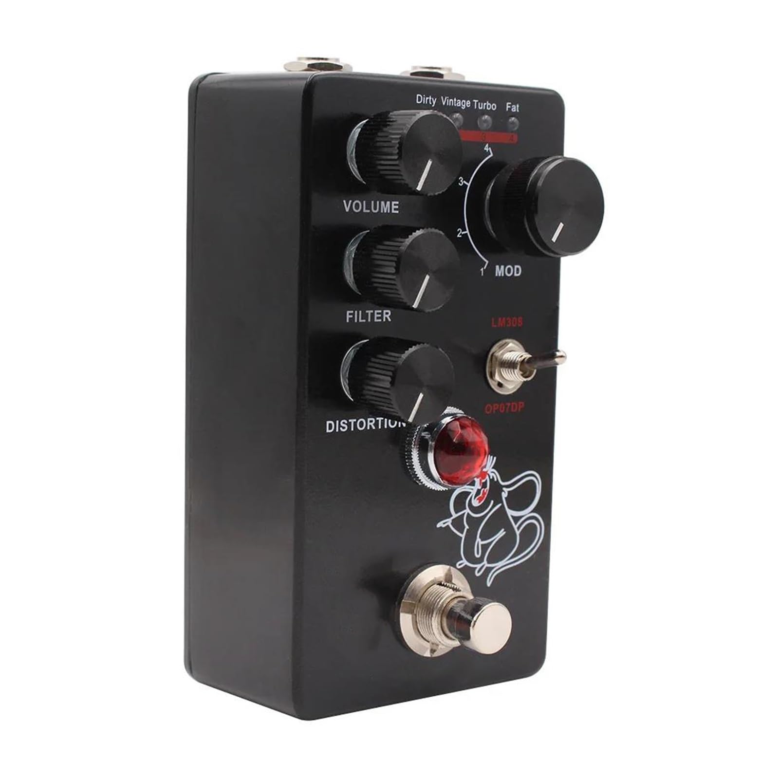 Efekty Gitarowe True Bypass Distortion Profesjonalne Akcesoria Do Instrumentów