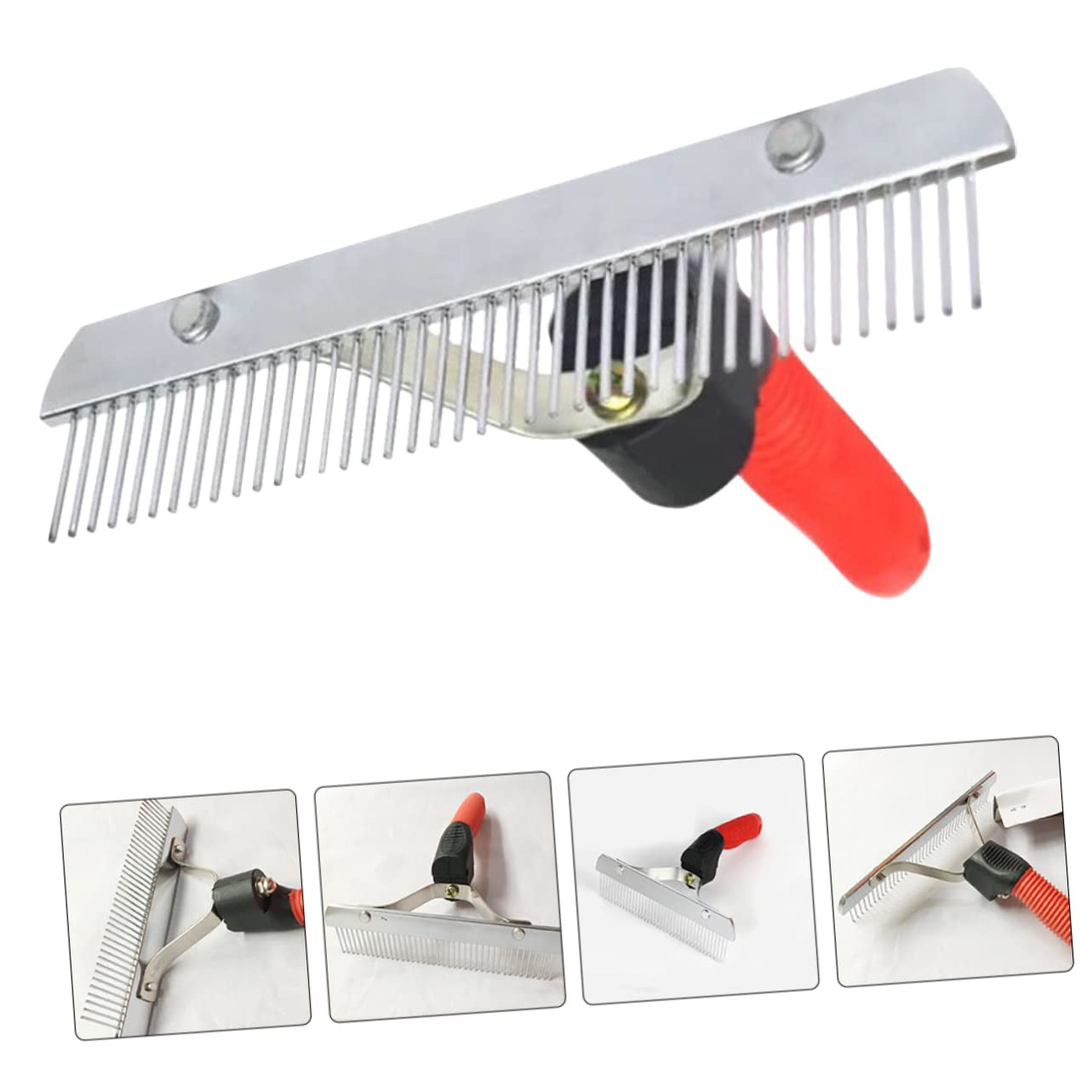 Yardwe Lot De 5 Brosses De Nettoyage Pour Animaux De Compagnie Kit De Peignes Pour Chiens Tondeuses Professionnelles Pour Chiens Shampoing Pour Chien Râteau Pour Chien Peignes Extra